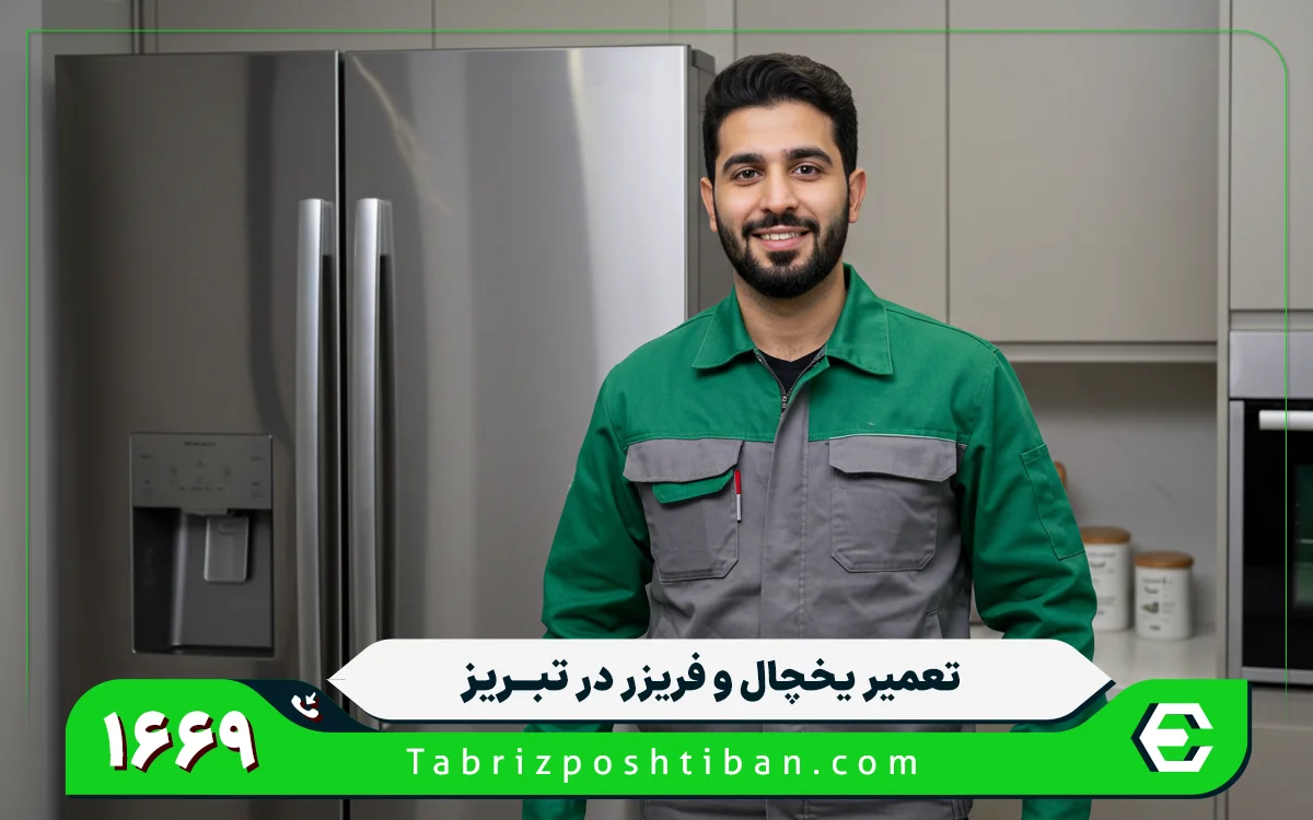 تعمیرات یخچال فریزر دوقلو در تبریز