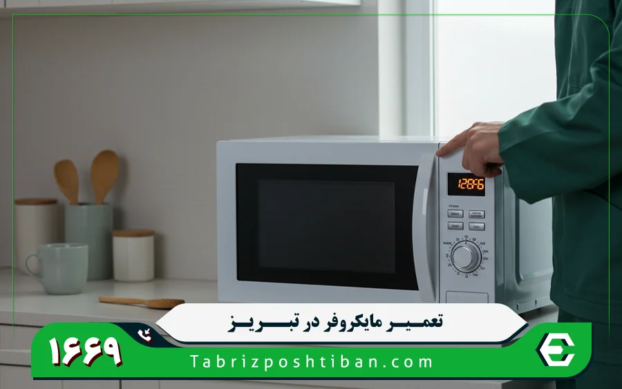 متداول ترین تعمیرات انجام شده در نمایندگی تعمیرات ماکروویو تبریز پشتیبان